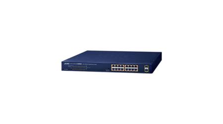 GSW-1820HP Planet , Unmanaged 18 Port Gigabit Switch With PoE