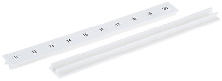 1053014:0011 Phoenix Contact, ZB Marker Strip for use with  for use with Terminal Blocks