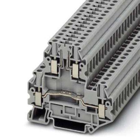 3044801 Phoenix Contact  UTTB Series Grey, Screw Termination
