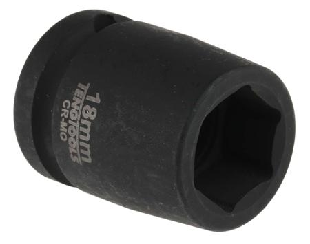 920518N Teng Tools 1/2in, 18 mm Drive Impact Socket Hexagon, 30 mm length