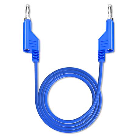 347-243 RS PRO Test Leads, 2.5A, 50V, Blue, 200cm Lead Length