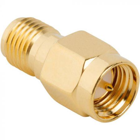 132171 Amphenol RF Coaxial Adapter SMA Jack to SMA Plug