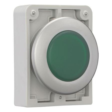 183283-M30C-FL-G Eaton Green Pilot Light, 30mm Cutout M30 Series
