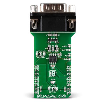MIKROE-2299 MikroElektronika MCP2542 click MCP2542WFD Development Kit for MikroBUS
