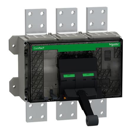 C320S3FM Schneider Electric Fuse Switch Disconnector, 3 Pole, 3200A Max Current