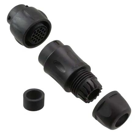 UTS1JC1419P Souriau Sunbank by Eaton Circular Connector, 19 Contacts, In-Line, Standard Connector, Plug, Male, IP68, IP69K, UTS