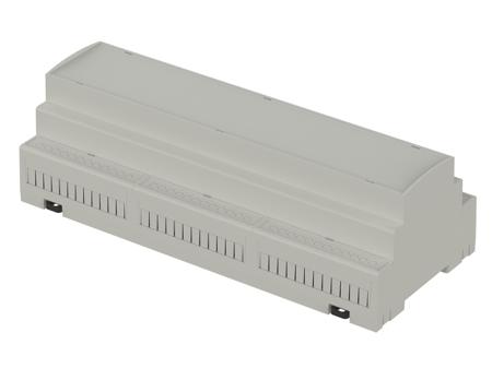 65610210.S1 CNC 210.0 Bopla CombiNorm-Control Series Light Grey Flame Retardant ABS Enclosure, IP20, 213.8 x 89.8 x 65.2mm