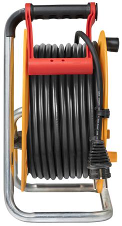 1206941 brennenstuhl , 25m 4 Socket Type E - French Extension Reel, 230 V, IP44