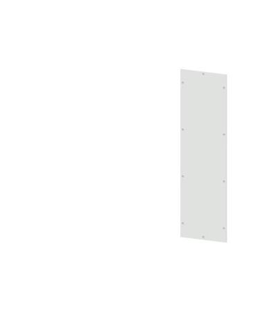8MF1850-2UW60-1C Siemens 8MF18 Series RAL 7035 Side Plate, 1800mm H, 500mm W for Use with SIVACON 8MF1