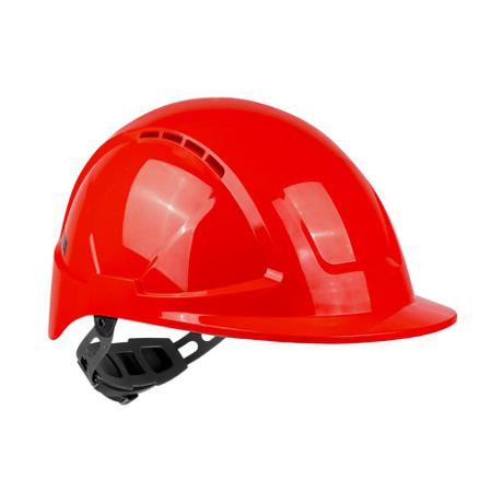ENH00011HZ Skytec RADIUS Red Safety Helmet , Adjustable, Ventilated