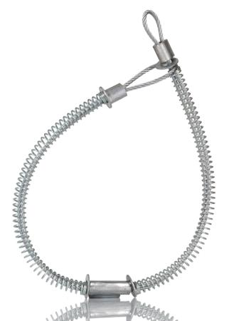 362-7709 RS PRO 540mm Long Galvanised Steel Hose Whipcheck, 1/2in Hose Size Compatibility