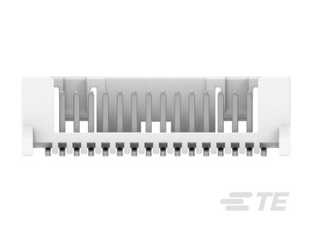 1-2355091-6 MICRO CT Series Straight Board Mount PCB Header, 16 Contact(s), 1.2mm Pitch, 1 Row(s)