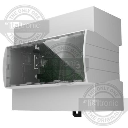 25-0610000-OCP Italtronic Solid Top Enclosure Type, ABS, Polycarbonate DIN Rail Enclosure Kit
