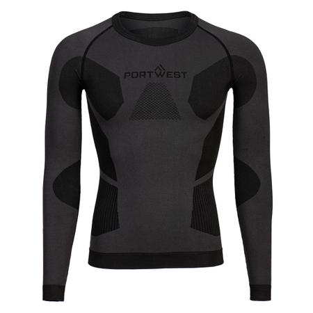 B173CHAXXL Portwest Charcoal Base Layer, XXL