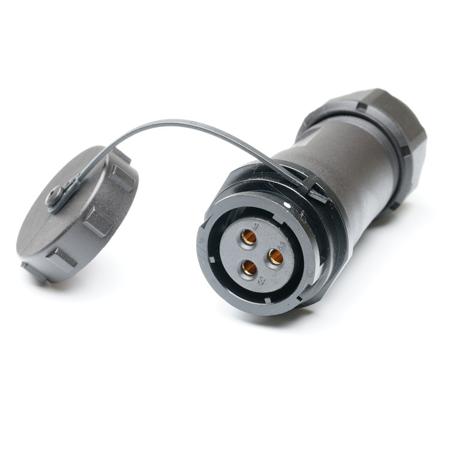 304-757 RS PRO Industrial Circular Connectors, 3 Contacts, In-line, SY21 Connector, Socket, Female, IP67