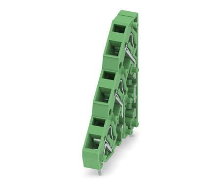 1704415 Phoenix Contact SACC-M12FS-5CON-PG 9-SH Series PCB Terminal Block, 3-Contact, 5.08mm Pitch, PCB Mount, 3-Row