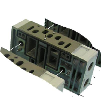 MBS7040-02F SMC MBS7040 Manifold Block,