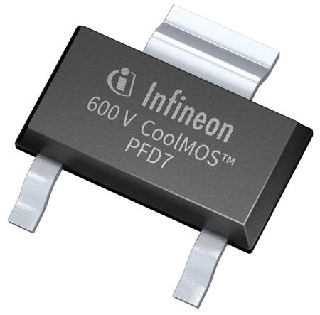 IPN60R2K0PFD7SATMA1 N-Channel MOSFET, 3 A, 650 V, 3-Pin SOT-223 Infineon