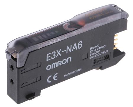E3X-NA6 Omron Fibre Optic Sensor, NPN Output, 840 mW, IP50, 12 → 24 V dc