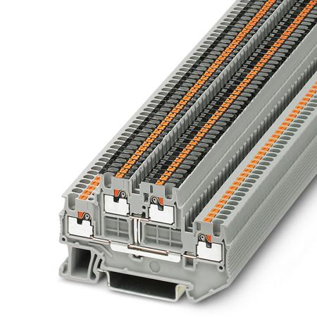 3208540 Phoenix Contact  PTTB 1.5/S-PV Series Grey, 0.14 → 1.5mm², Push In Termination, ATEX, IECEx