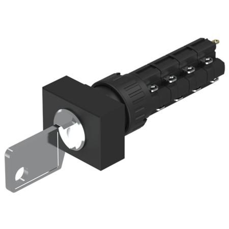 51-198.025D2F EAO Pushbutton Actuator for Use with Switching Devices