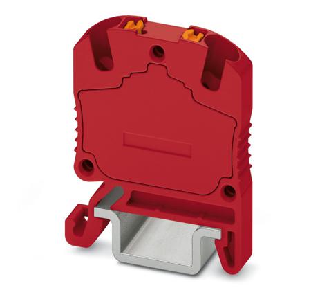 3248154 Phoenix Contact MP 1.5 RD Series Red Feed Through Terminal Block, 1.5mm², Single-Level, Push In Termination