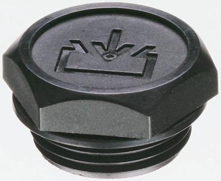 58641 Elesa-Clayton, Glass Fibre Reinforced Plastic (GRP) Hydraulic Blanking Plug, Thread Size 1 in