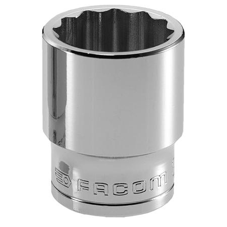 S-22 Facom 22mm with 1/2 in Drive Socket Bi-Hex 38 mm
