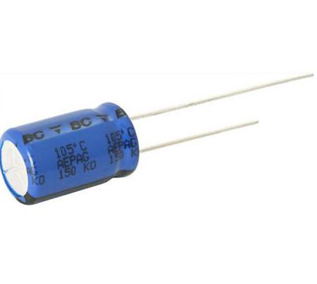 MAL215097401E3 Vishay 680μF Aluminium Electrolytic Capacitor 10V dc -