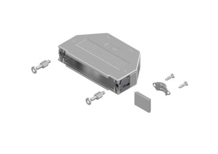 16-003230E Amphenol Industrial 16-0032 Cable Mount D-sub Connector, with Snap locks