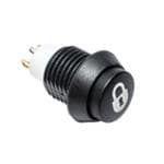 APB4E07TZBE010 TE Connectivity APB Series Push Button Switch, Momentary, Through Hole, 13.8mm Cutout, SPST, 125V, IP67