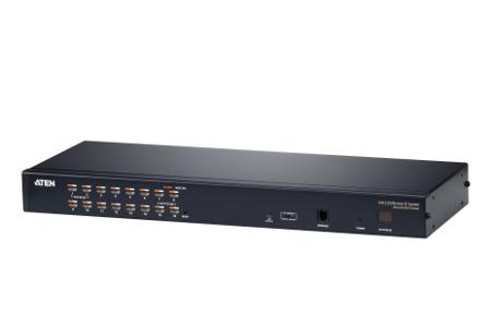 KH1516AI Aten 21 Port PS/2, USB HDMI KVM Switch, 3.5 mm Jack 1920 x 1200 Maximum Resolution