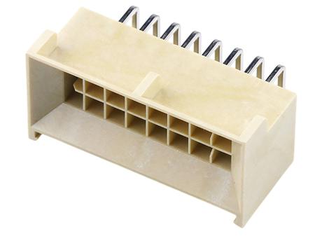 2196372312 Molex 219637 Series Right Angle Through Hole PCB Header, 12 Contact(s), 2.5 mm Pitch, 2 Row, Shrouded