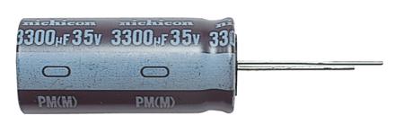 UPM1C221MPD Nichicon 220μF Aluminium Electrolytic Capacitor 16V dc, Radial, Through Hole -