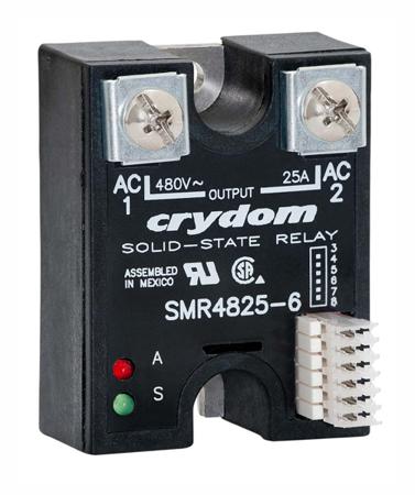 SMR2425-6 Sensata Crydom SMR24-6 Series Solid State Relay, 25 A Load, Panel Mount, 280 Vrms Load, 32 V dc Control