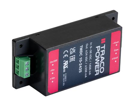 TMDC-10-2425 DC/DC Converter Isolated +/-24V 10W