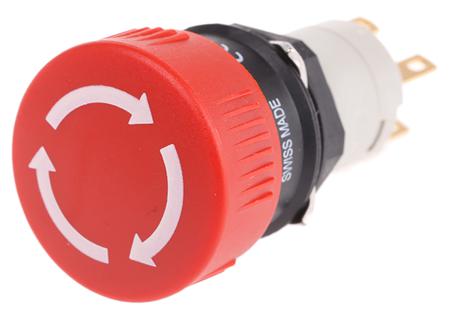 51-253.022 EAO 51-253 Series Maintained Emergency Stop Push Button, Panel Mount, SPDT, IP65