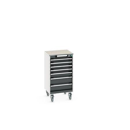 40402142-19V Bott, 7 Drawer Sheet Steel Floor Standing Cabinet, 525 X 525 X 990mm