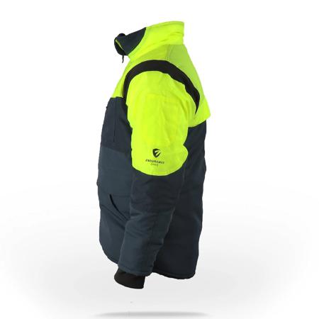 X29J-XL Flexitog X29J Yellow/Navy, Cold Resistant Jacket, XL