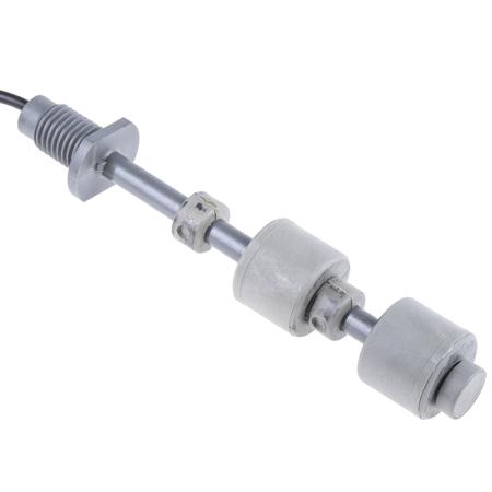 RSF66A50A100 Sensata Cynergy3 RSF66 Series Vertical Polyphenylene Sulfide Float Switch, Float, 1m Cable, Direct Load, 240V ac Max,
