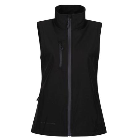 TRA863---80018L Regatta Professional TRA863 Black Lightweight, Water Repellent, Windproof Women's Bodywarmer, 18