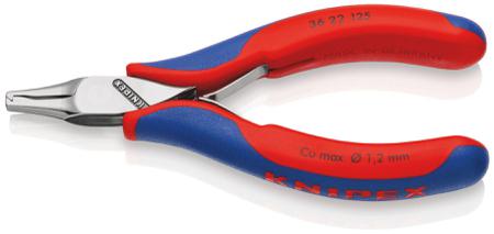 36 22 125 Knipex Pliers, 121 mm Overall, Straight Tip, 18mm Jaw