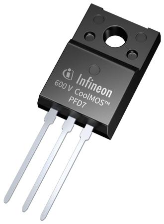 IPAN60R210PFD7SXKSA1 MOSFET Transistor, 16 A, 3-Pin PG-TO220 Infineon