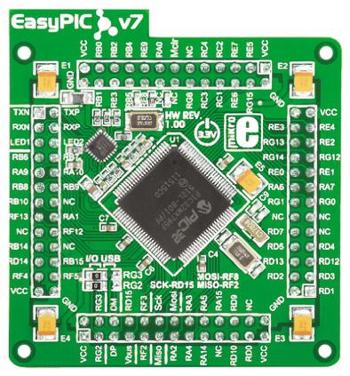 MIKROE-1206 MikroElektronika EasyPIC FUSION MCU Development Kit
