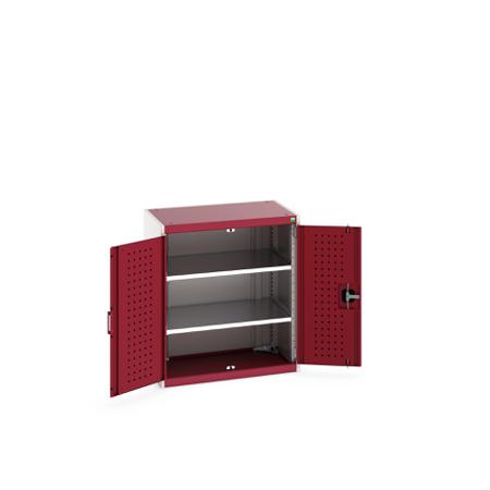 40012115-24V Bott 2 Door Sheet Steel Floor Standing Cupboard, 800 X 525 X 900mm
