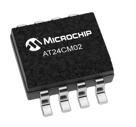 AT24CM02-SSHM-B Microchip,  2 MB EEPROM,  450 ns 8-Pin SOIC Serial-I2C (2 Wire)