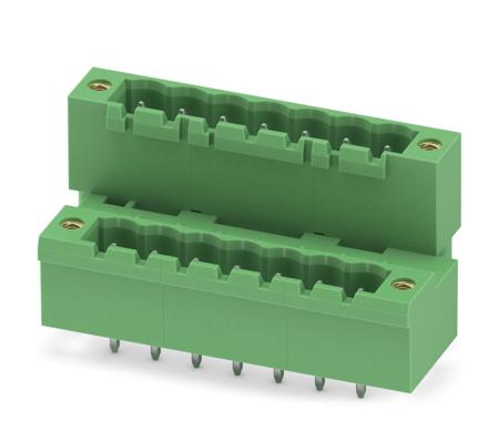 1845688 Phoenix Contact, 5.08mm Pitch, MDSTBV 2.5/ 7-GF-5.08, 7 Way, Pluggable Terminal Block, Header, Solder Termination,
