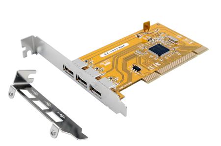 EX-1083 Exsys 3 Port PCI USB 2.0 Serial Card