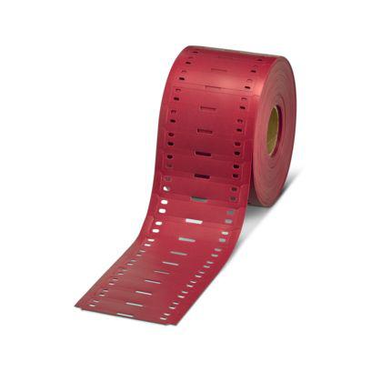0803315 Phoenix Contact WMTB HF Cable Tie Cable Marker, Red, Pre-printed "Unlabeled", 6 → 136mm Cable, for Conductors