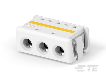 2106003-3 TE Connectivity LUMAWISE Series Wire to Board, 3-Pole, 3-Way, Board Mount, 8.5A